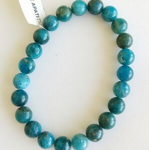 NWT Apatite bracelet 8mm beads